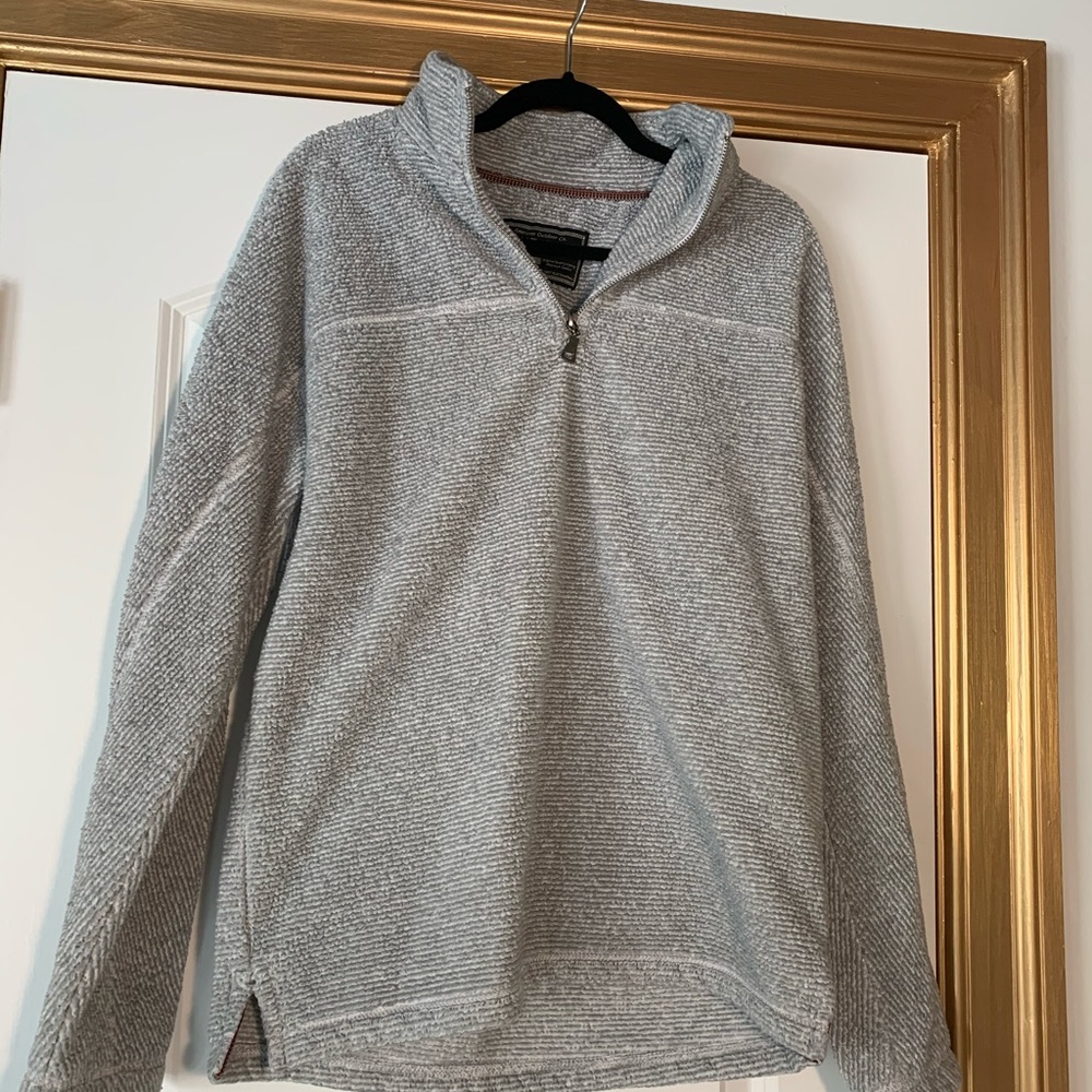 Gray true grit sweater. Never been worn